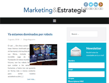 Tablet Screenshot of marketingyestrategia.com
